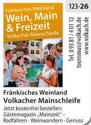 Volkacher Mainschleife – Wein, Main & Freizeit