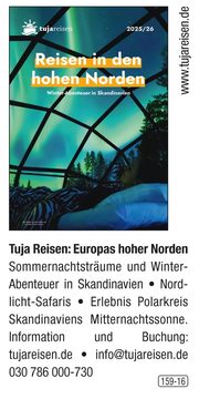 Tujareisen – Reisen in den hohen Norden!