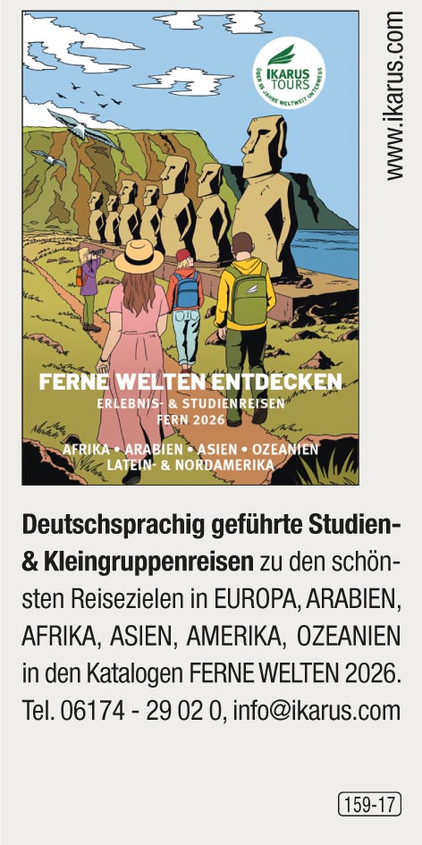 Ikarus Tours – Ferne Welten entdecken – Deutschsprachig geführte Studien- & Kleingruppenreisen