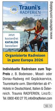Trauni's Radferien - Organisierte Radreisen in ganz Europa