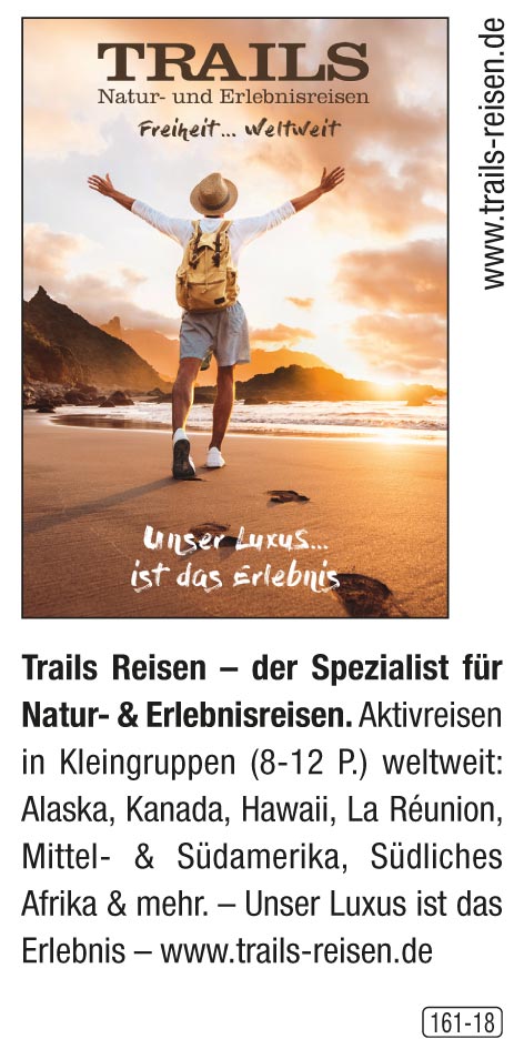 TRAILS - Natur- und Erlebnisreisen