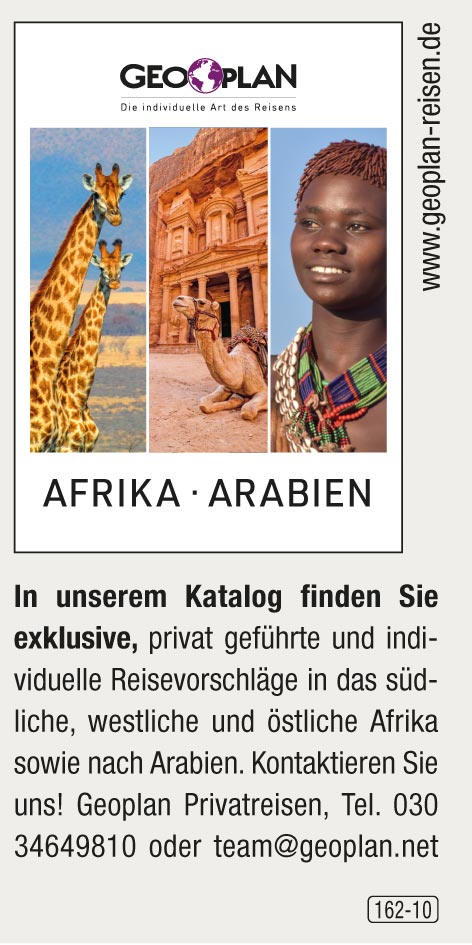 Geoplan Privatreisen nach Afrika und Arabien