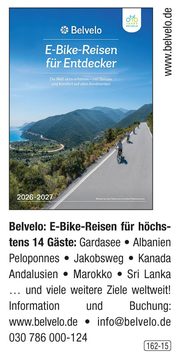 BELVELO - E-Bike Reisen für Entdecker
