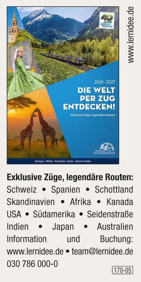 Lernidee – Die Welt per Zug entdecken!