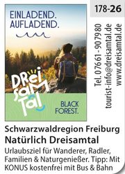 Dreisamtal - Einladend. Aufladend.