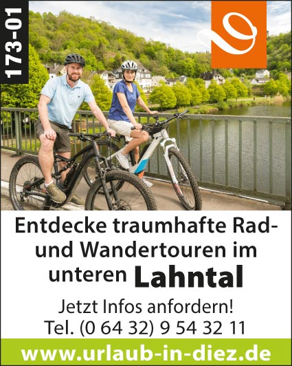 Lahntal – Traumhafte Rad- und Wandertouren