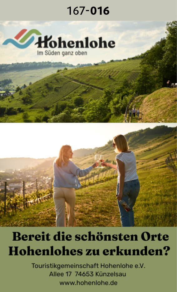 Hohenlohe - Bereit die schönsten Orte Hohenlohes zu erkunden?