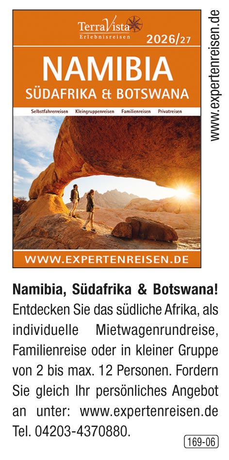 Namibia, Südafrika & Botswana