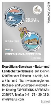 Ikarus Tours – Expeditions-Seereisen – Natur- und Landschaftserlebnisse