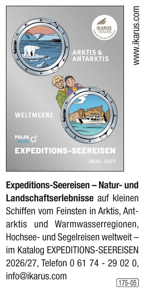 Ikarus Tours – Expeditions-Seereisen – Natur- und Landschaftserlebnisse