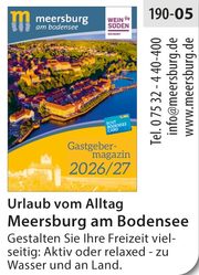 Meersburg – Urlaub vom Alltag