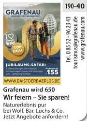 Grafenau wird 650