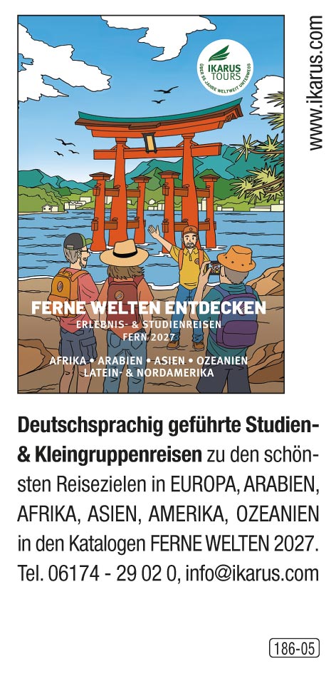 Ikarus Tours – Ferne Welten entdecken – Deutschsprachig geführte Studien- & Kleingruppenreisen