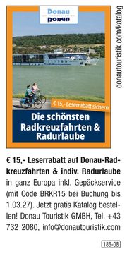 Donau Touristik GmbH – Die schönsten Radkreuzfahrten & Radurlaube